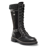 Denver Hayes Women's Laura Lug Sole Boots Front_Three_Fourths_Angled_Right