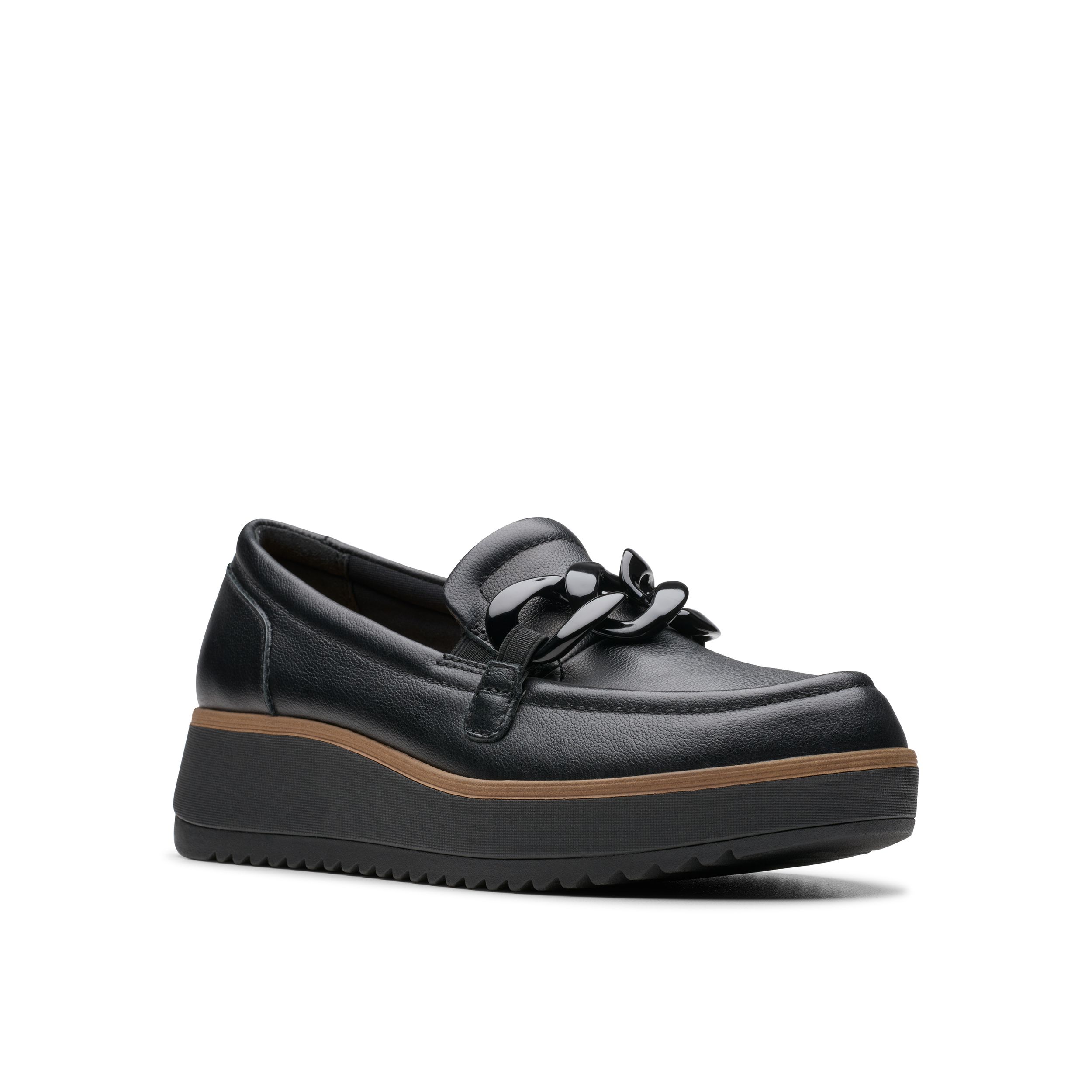 Clarks Women's Zylah May Leather Loafer Shoes