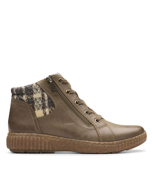 Clarks Women's Caroline Spice Leather Boots