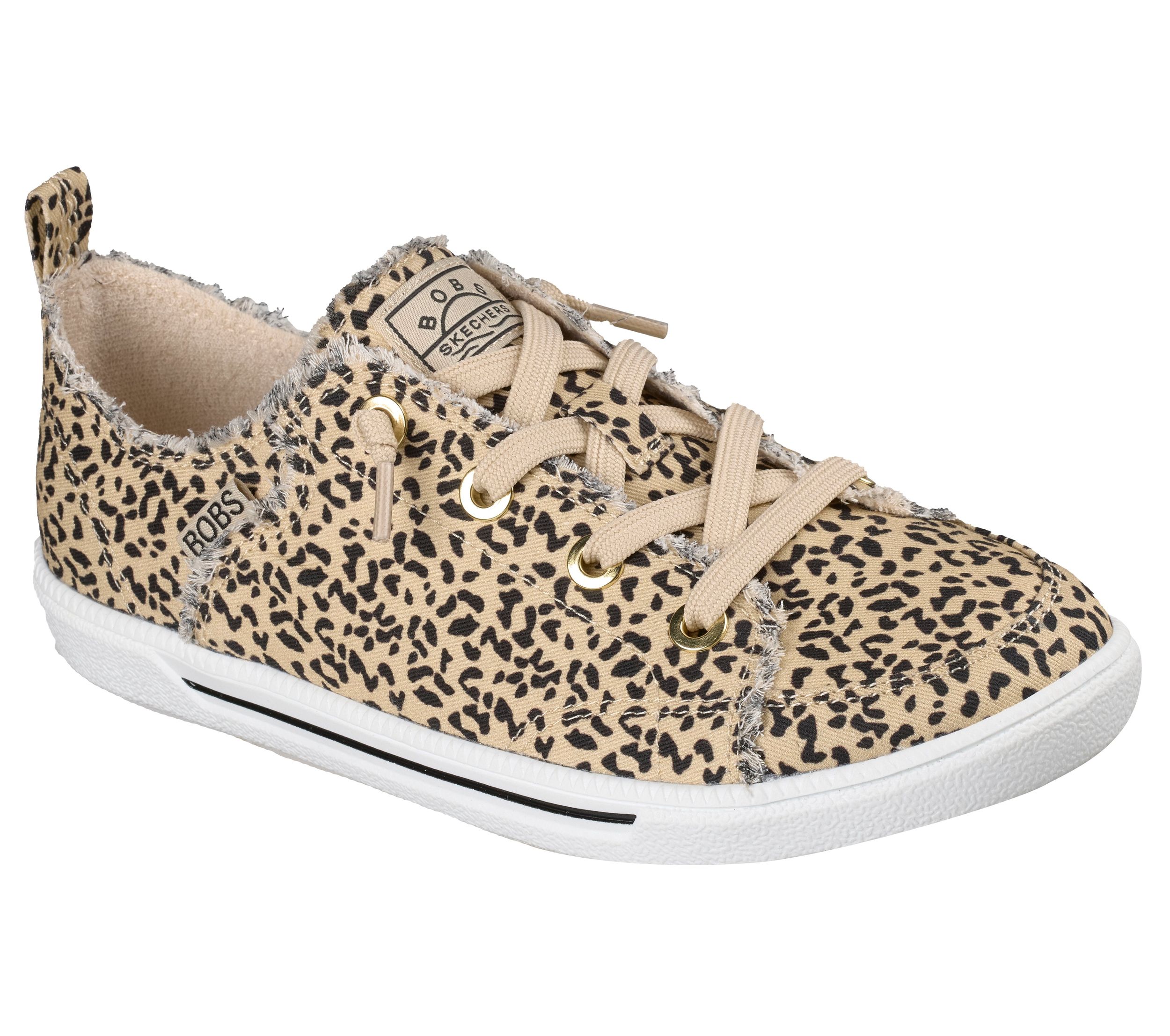 Chaussures en toile Bobs à imprimé animal pour femmes, B Cute&nbsp;2.0 - On Brand, Skechers