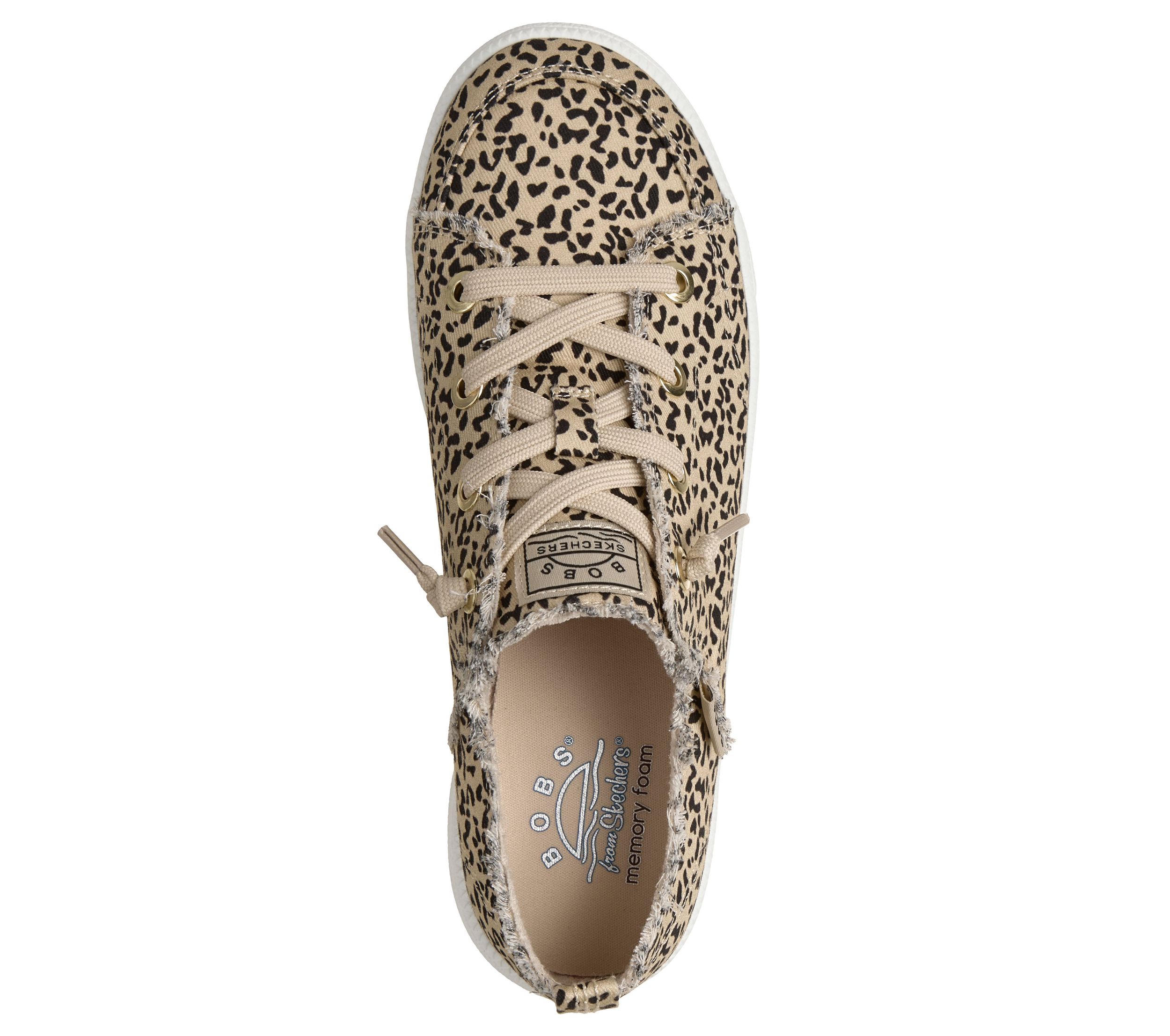 Chaussures en toile Bobs à imprimé animal pour femmes, B Cute&nbsp;2.0 - On Brand, Skechers