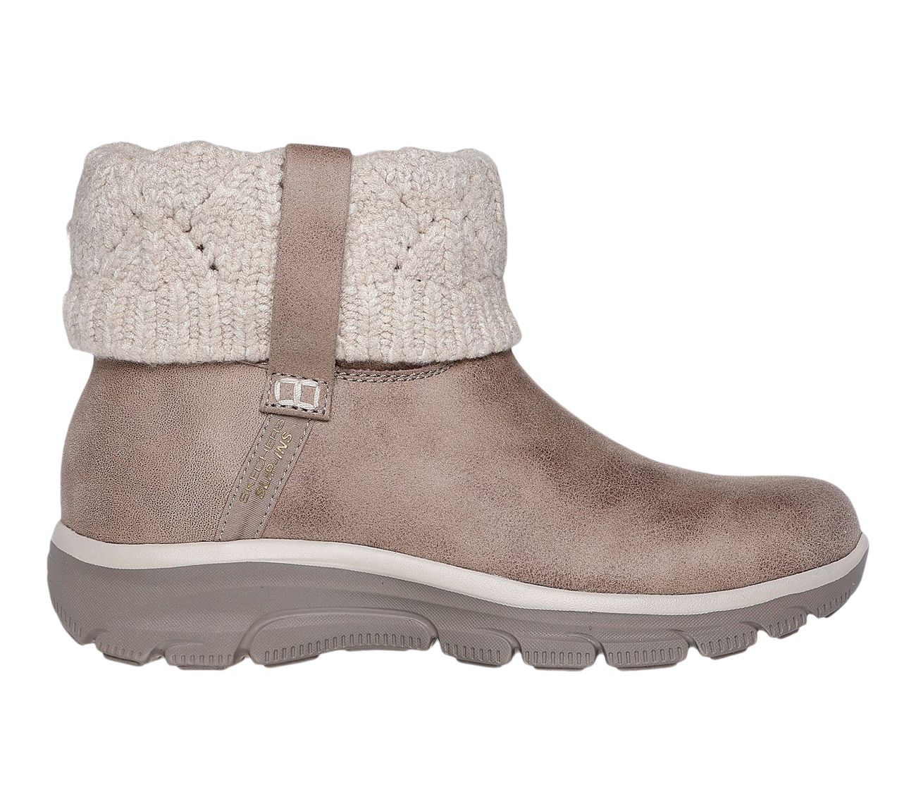 Bottes rabattables Slip-ins de coupe Relaxed Fit en tricot pour femmes, Easy Going, Skechers