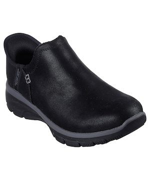 Skechers Women's Slip-Ins Relaxed Fit Easy Going Scooped Shoes - Wide