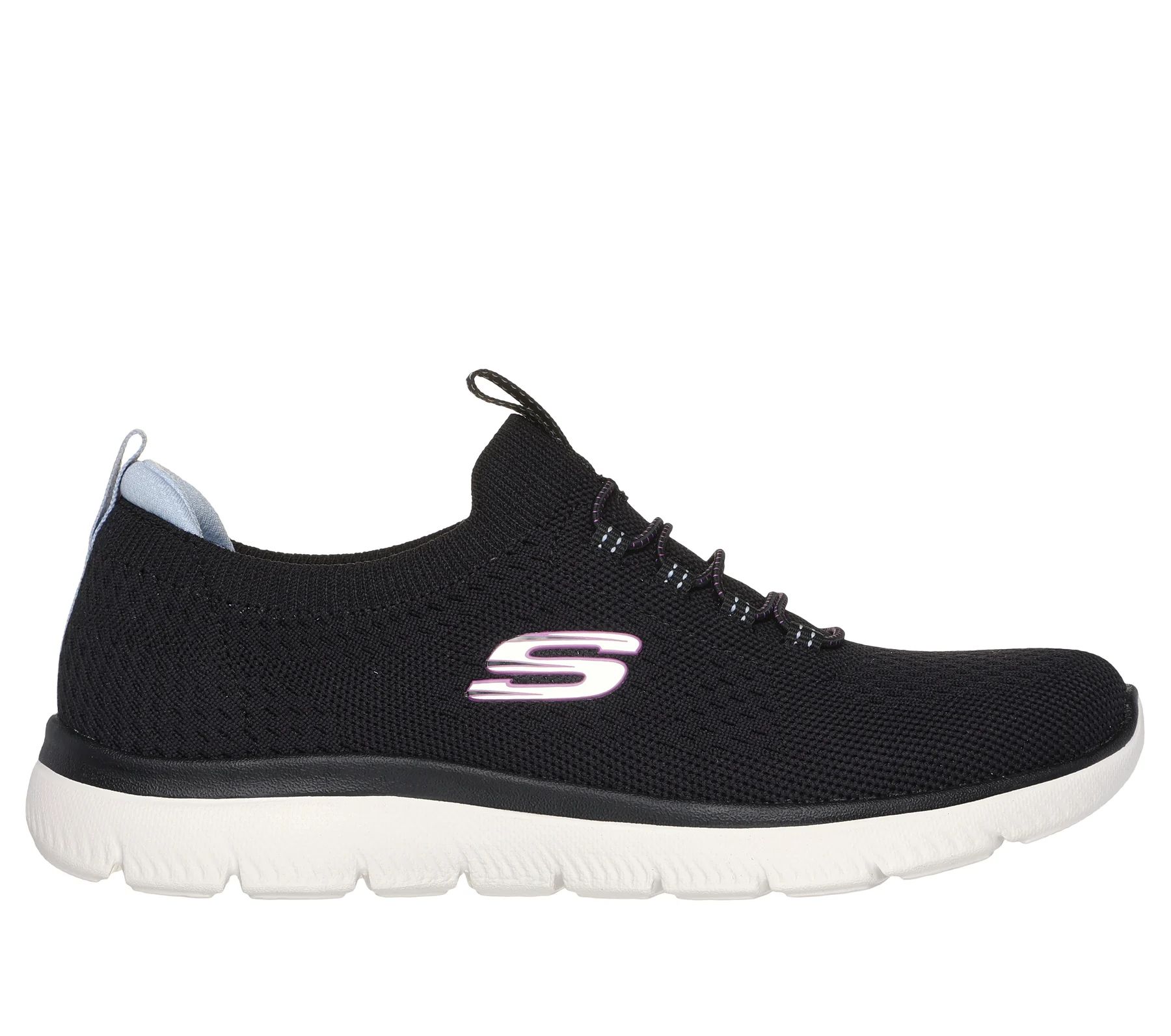 Chaussures en tricot extensible Bobs Summits Slip-On pour femmes, Top Player, Skechers