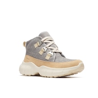 Bottes imperméables en laine mi-hautes pour femmes, Clover, Merrell Front_Three_Fourths_Angled_Right