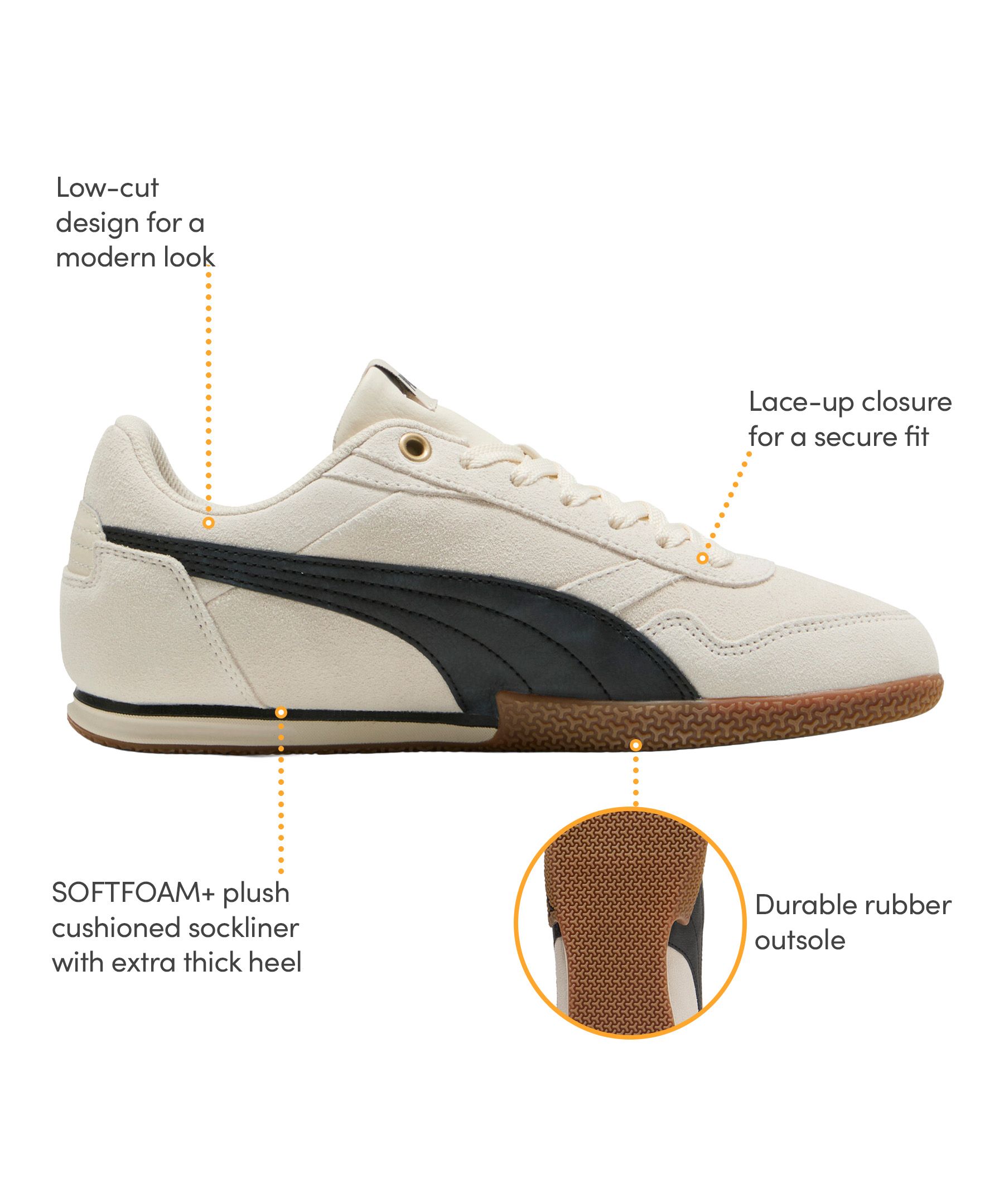 PUMA Women's Bella Donna SD Suede Sneakers