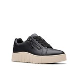 Clarks Women's Mykah Joy Leather Platform Shoes Front_Three_Fourths_Angled_Right