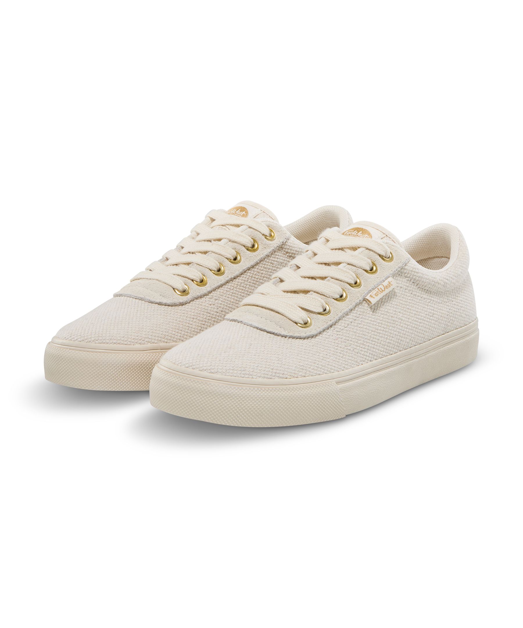 FarWest Women's Pearl Canvas Sneakers
