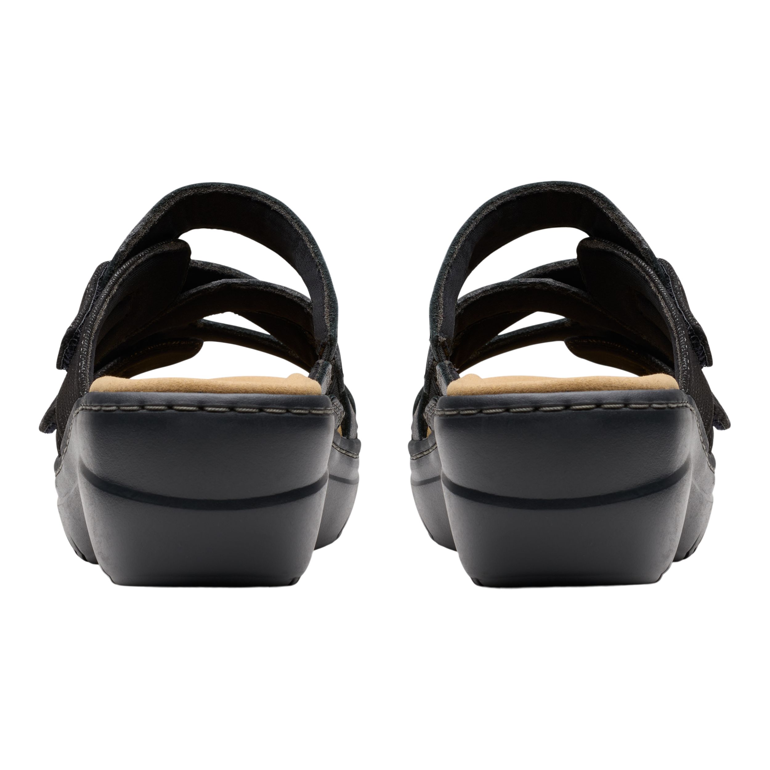 Sandale en cuir pour femmes, Merliah&nbsp;2 Cove, Clarks, pointure large