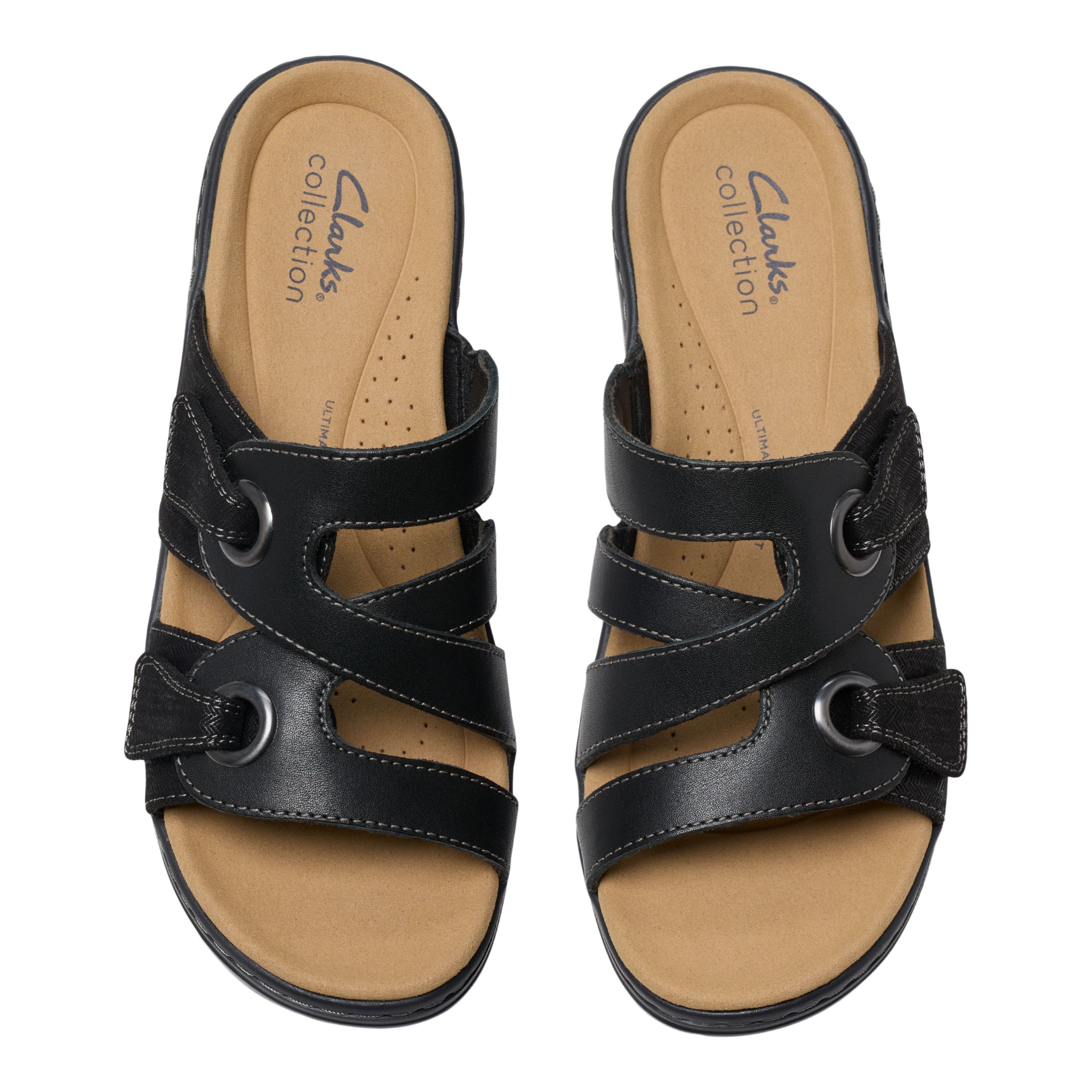 Sandale en cuir pour femmes, Merliah&nbsp;2 Cove, Clarks, pointure large