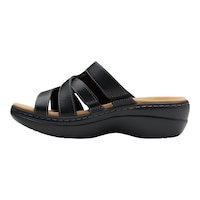 Sandale en cuir pour femmes, Merliah&nbsp;2 Cove, Clarks, pointure large Side_Left