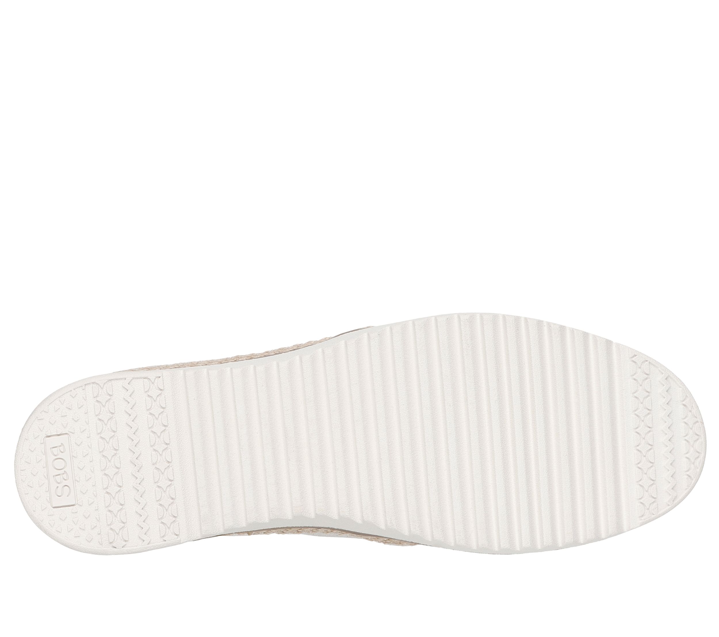 Skechers Women's Bobs Floral Crochet Flexpadrill Espadrille Flats