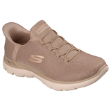 Skechers Women's Slip-Ins Arch Fit Summits Sneakers Front_Three_Fourths_Angled_Right