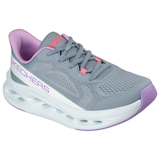 Skechers Women's Max Cushioning Glide Step Fairmont Sneakers Front_Three_Fourths_Angled_Right