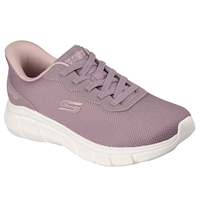 Chaussures de sport à enfiler pour femmes, Slip-ins, Flex, Bobs, Skechers, coupe large Front_Three_Fourths_Angled_Right