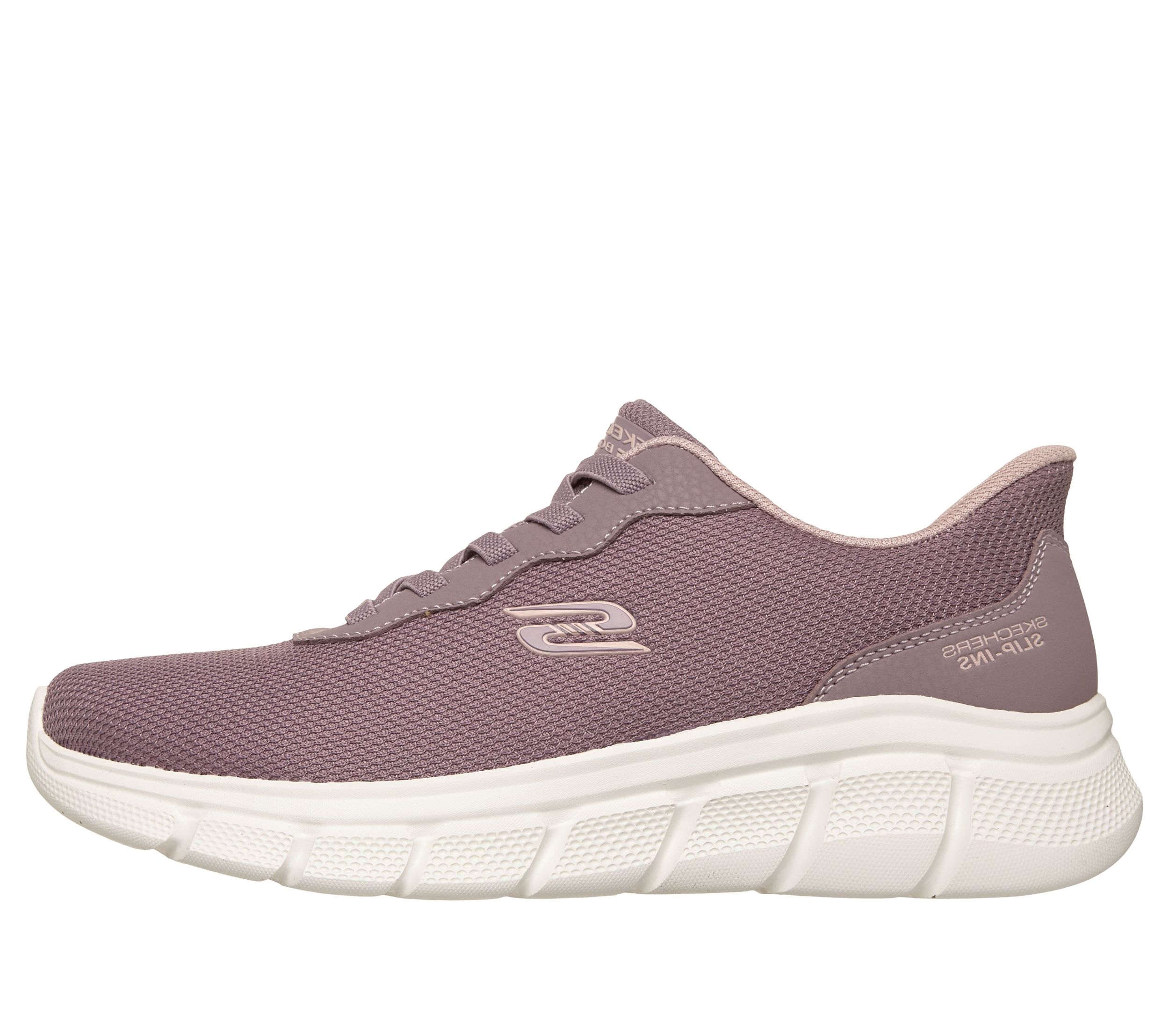 Chaussures de sport à enfiler pour femmes, Slip-ins, Flex, Bobs, Skechers, coupe large