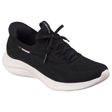 Chaussures de sport Slip-Ins en tricot pour femmes, Ultra Flex, Skechers Front_Three_Fourths_Angled_Right