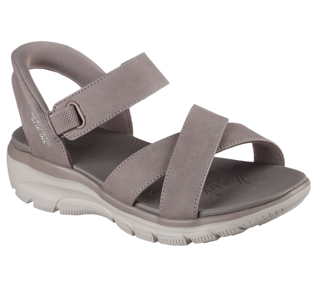 Skechers Women's Slip-ins Relaxed Fit Easy Going Sandal - Wide