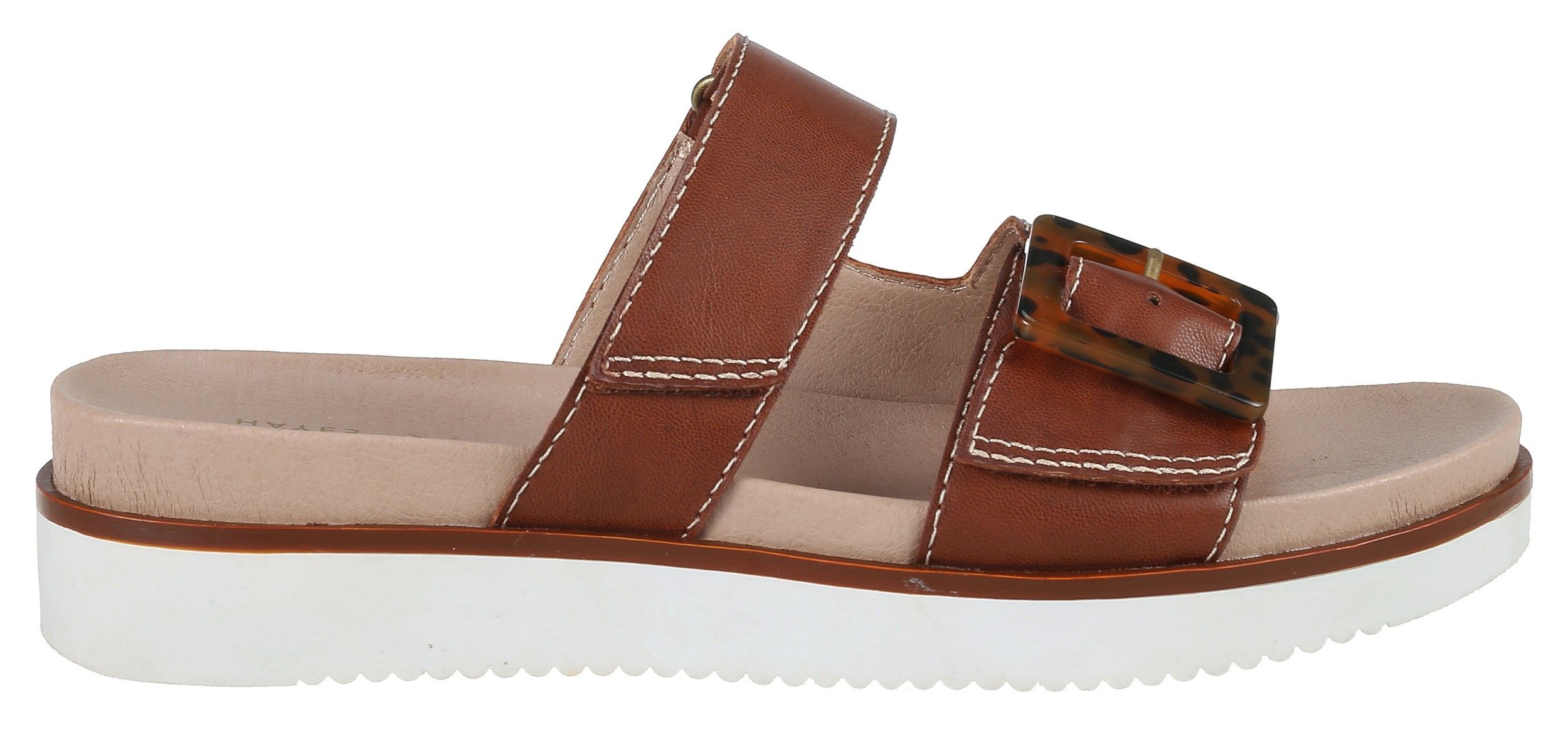 Denver Hayes Women's Jillian Double Velcro Wide Band - Wide