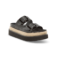 Denver Hayes Women's Clara Double Band Sandals Front_Three_Fourths_Angled_Right