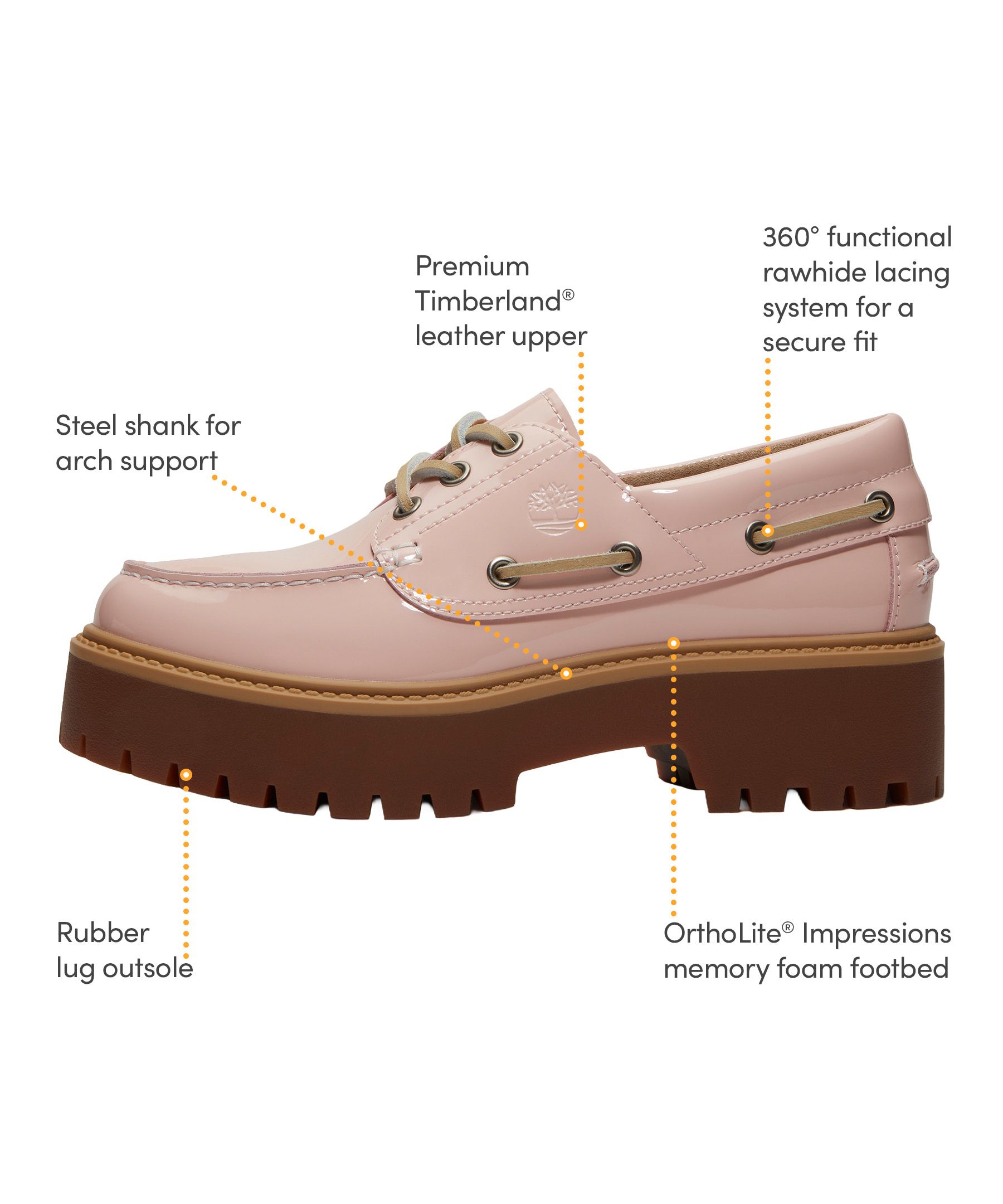 Timberland Women's Stone Street Platform Boat Shoes