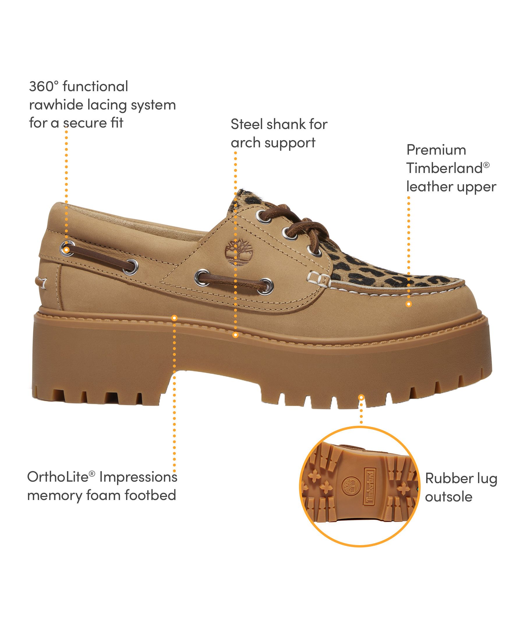 Timberland Women's Stone Street Boat Shoes