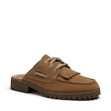 Chaussures mules en suède pour femmes, Noreen, Timberland Front_Three_Fourths_Angled_Right