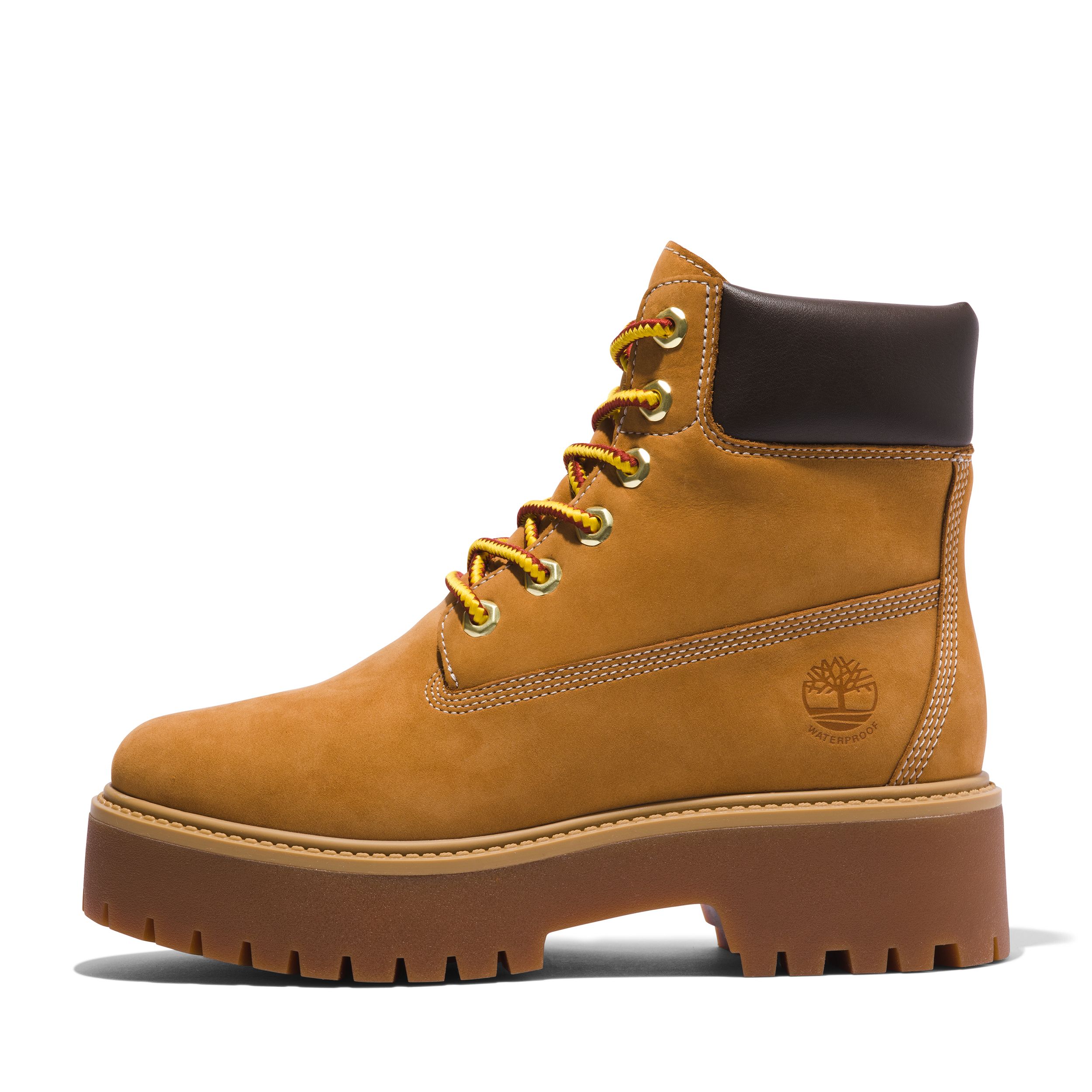 Timberland Women's Stone Street Waterproof Lace-Up 6 Inch Boots