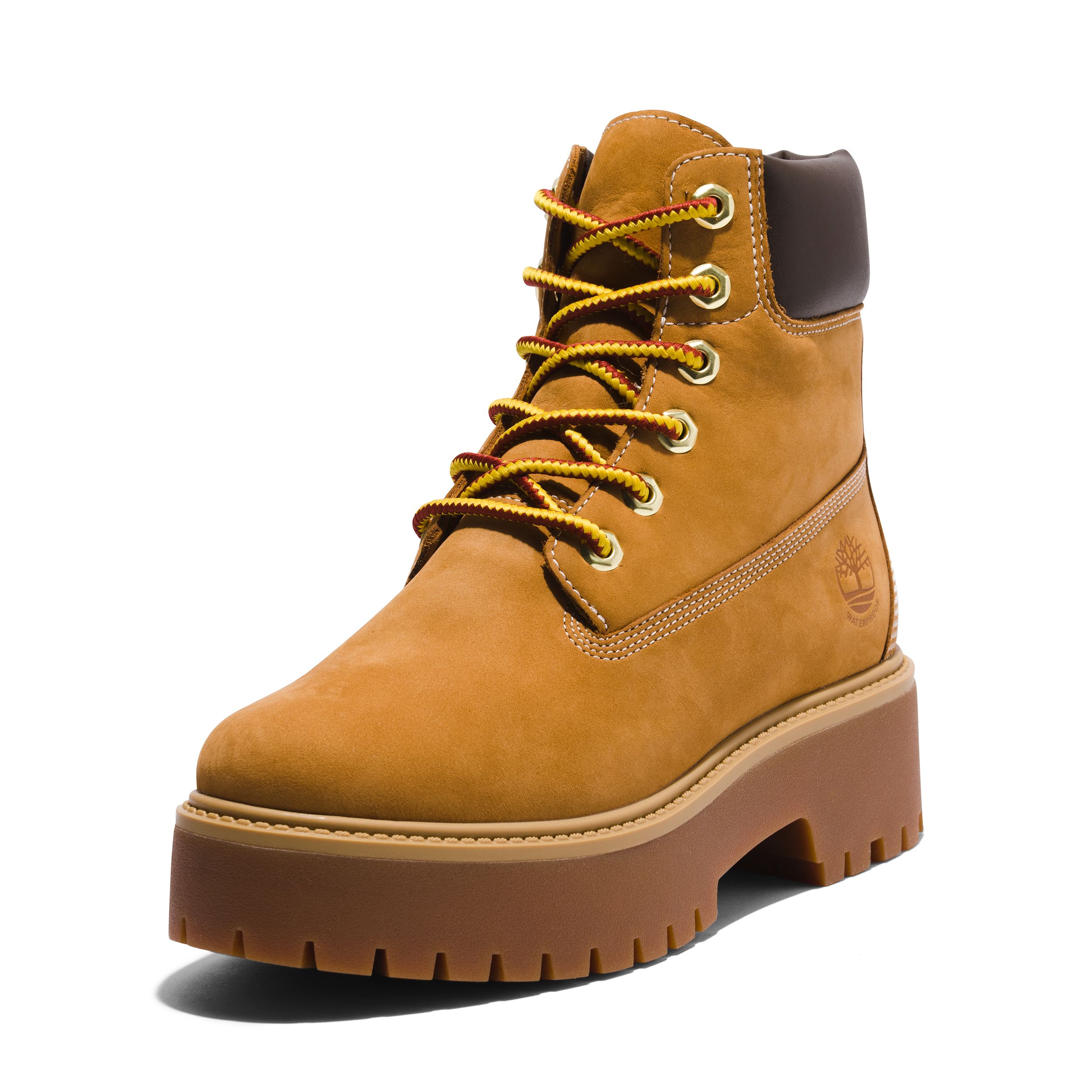 Timberland Women's Stone Street Waterproof Lace-Up 6 Inch Boots