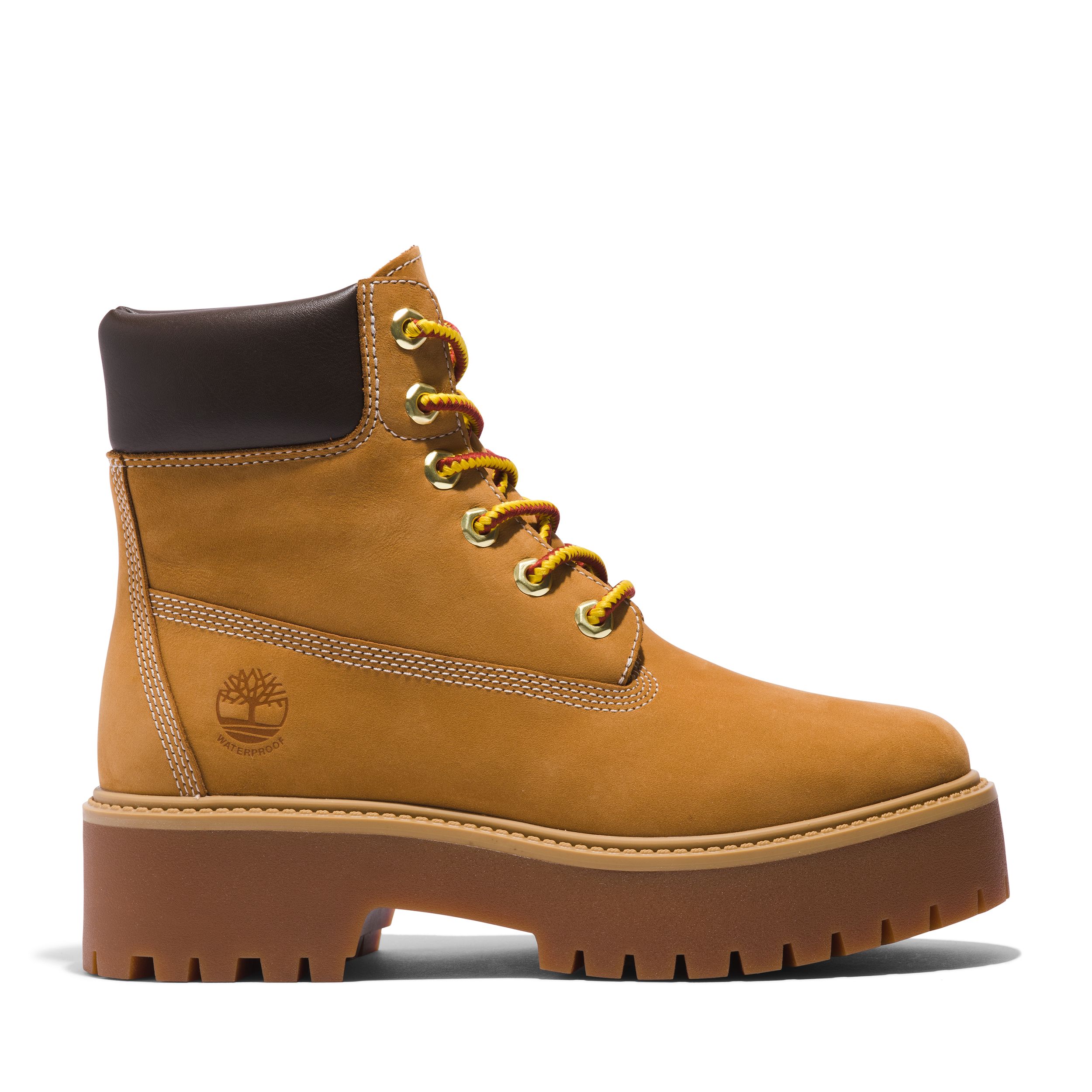 Timberland Women's Stone Street Waterproof Lace-Up 6 Inch Boots