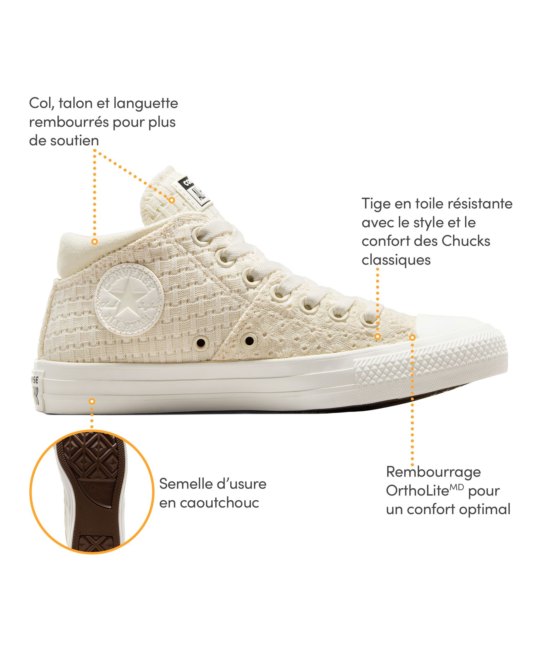 Chaussures de sport pour femmes, Madison Exclusive, Converse