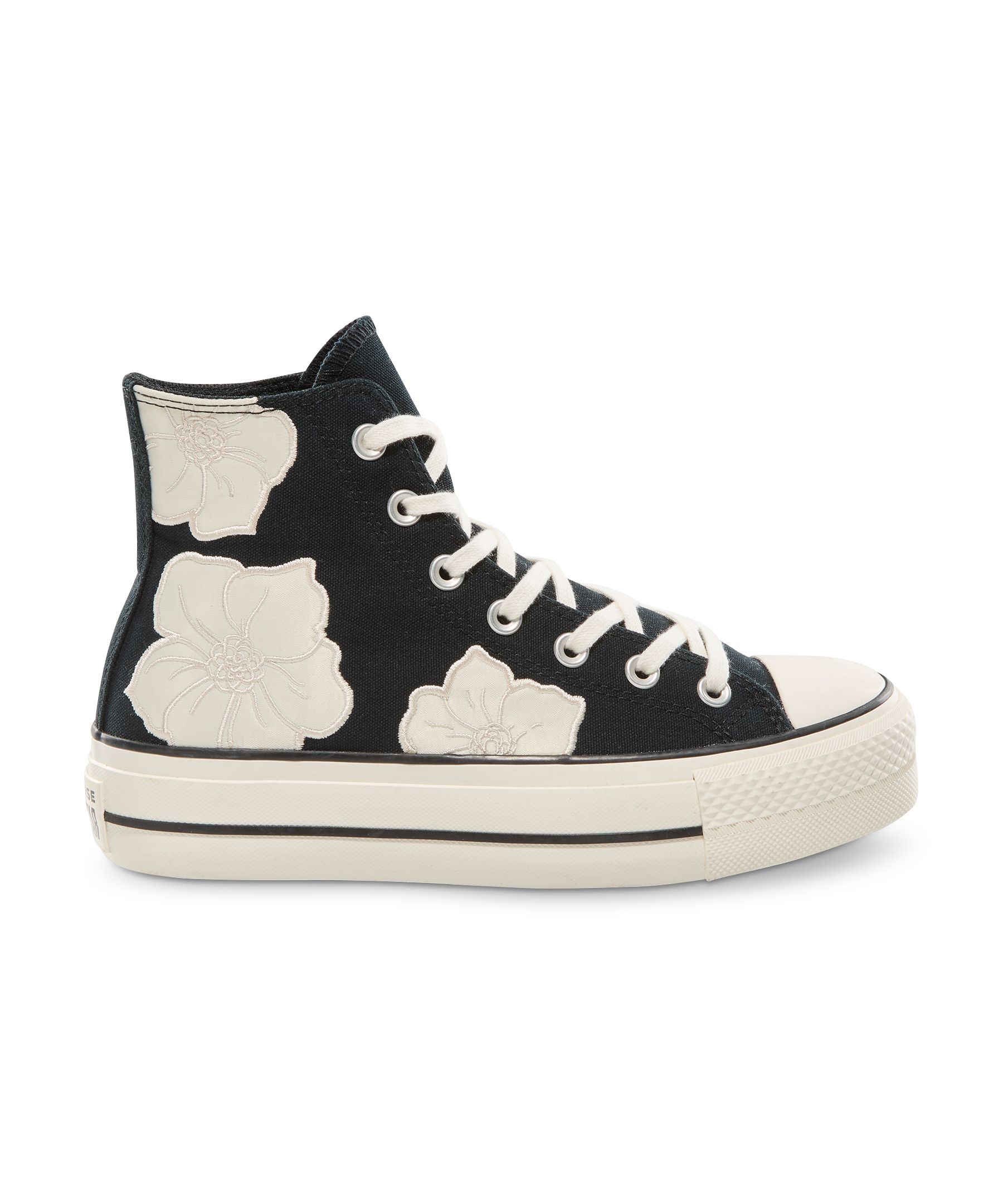 Converse Women's Lift Platform Flowers Sneakers