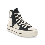 Converse Women's Lift Platform Flowers Sneakers Front_Three_Fourths_Angled_Right