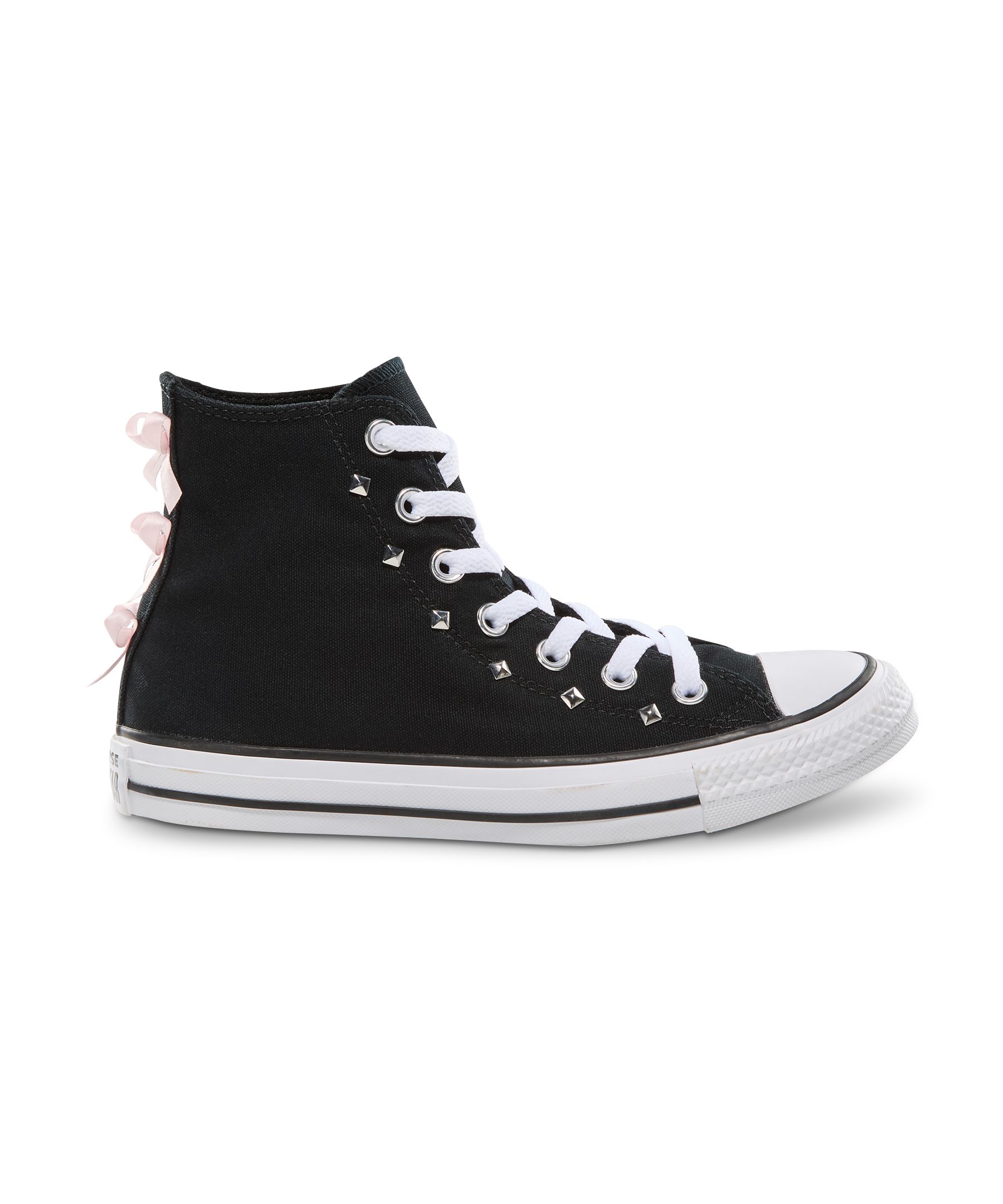 Converse Women's Bows And Studs High Top Sneakers