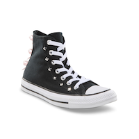 Converse Women's Bows And Studs High Top Sneakers Front_Three_Fourths_Angled_Right