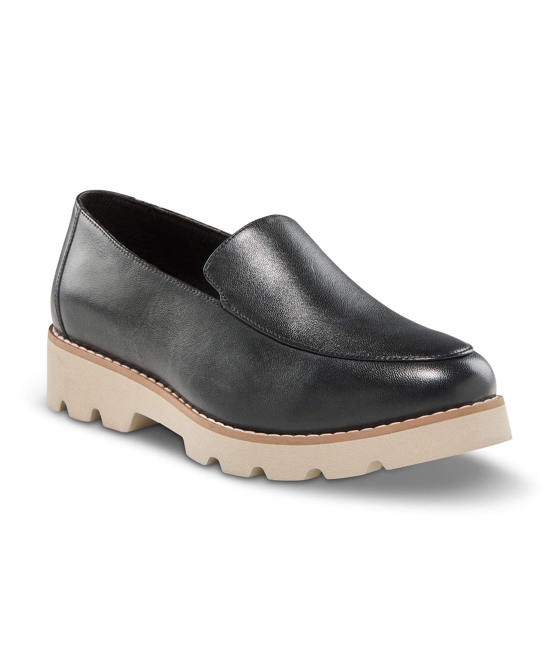 Flâneurs en cuir pour femmes, Iris, Denver Hayes - pointure large