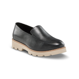 Flâneurs en cuir pour femmes, Iris, Denver Hayes - pointure large Front_Three_Fourths_Angled_Right