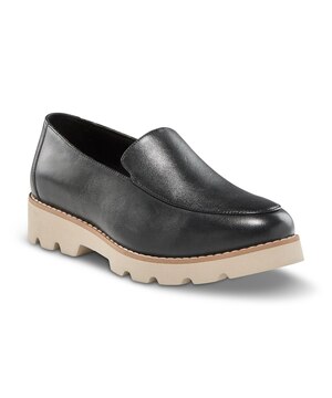 Flâneurs en cuir pour femmes, Iris, Denver Hayes - pointure large