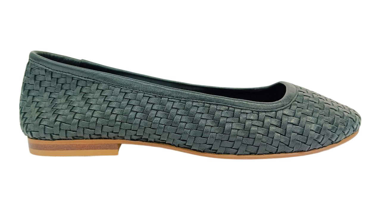 Denver Hayes Women's Eden Leather Ballet Flats