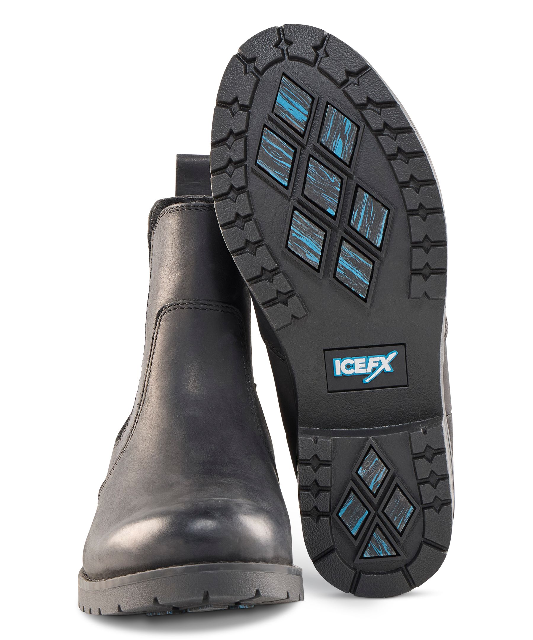 Denver Hayes Women's T-Max Commuter II ICEFX® Leather Chelsea Boots