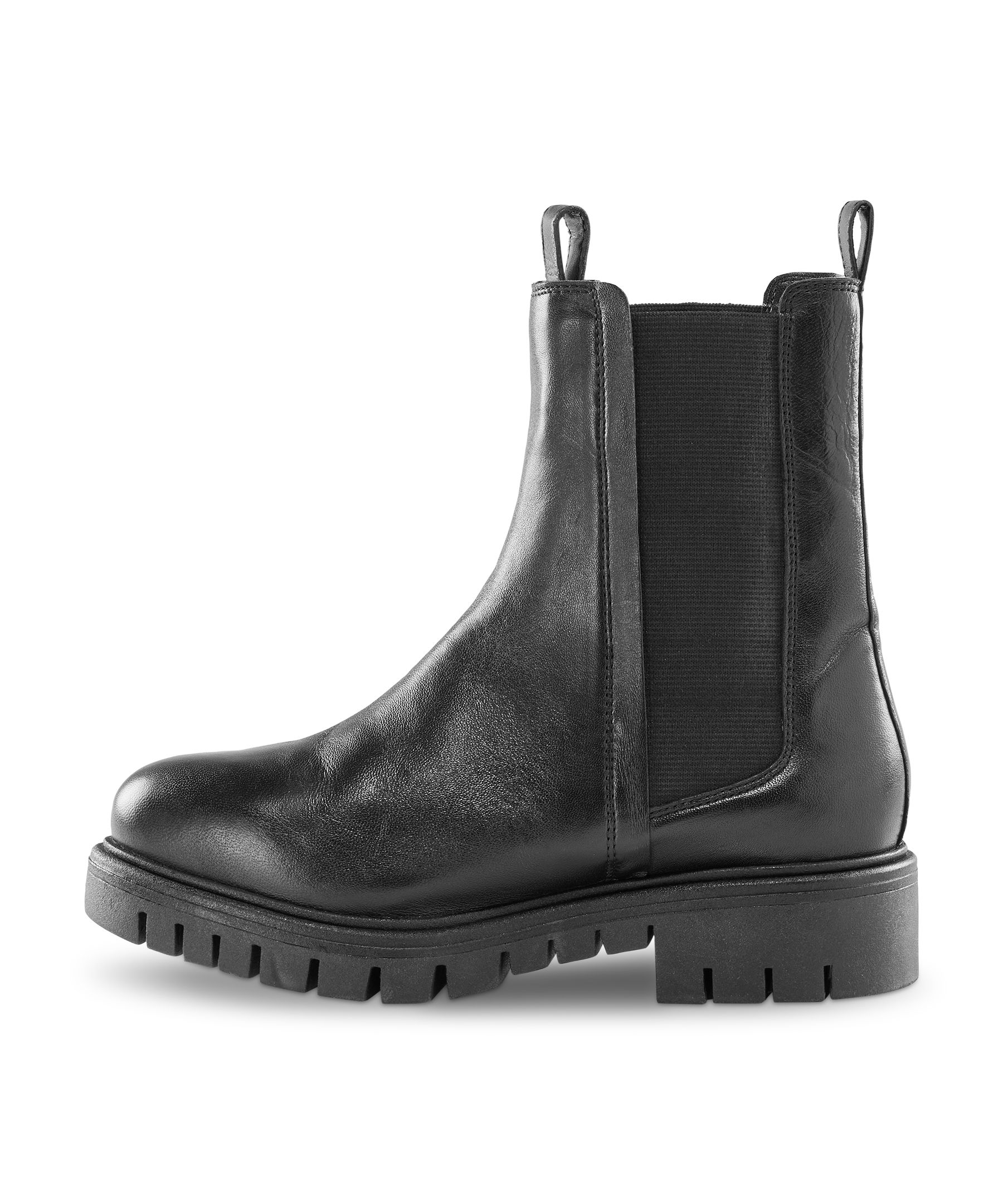 Denver Hayes Women's Trendy Wide Leather Chelsea Boots