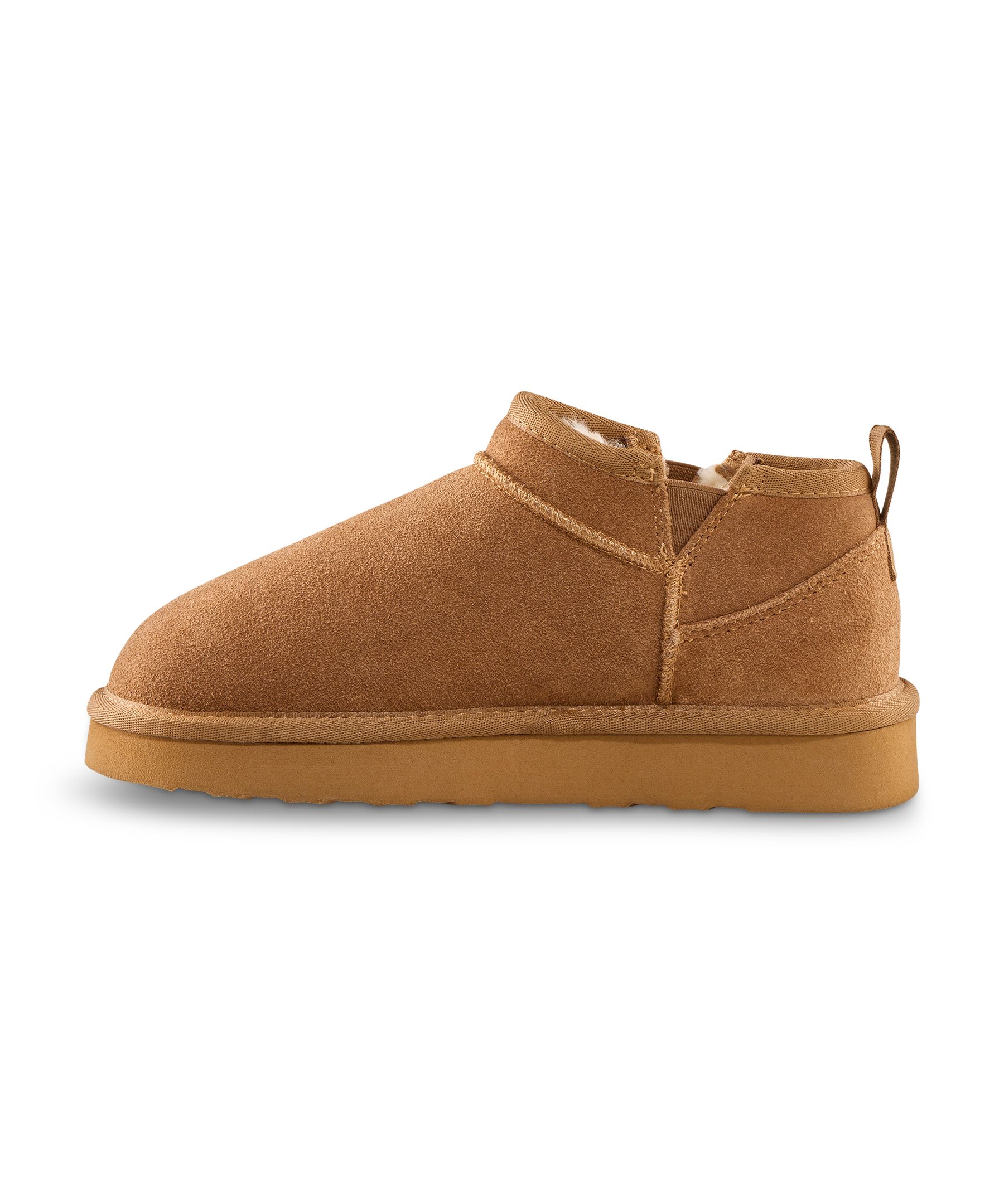 Denver Hayes Women's Cozy Low Suede Slip-On Boots