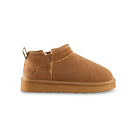 Denver Hayes Women's Cozy Low Suede Slip-On Boots