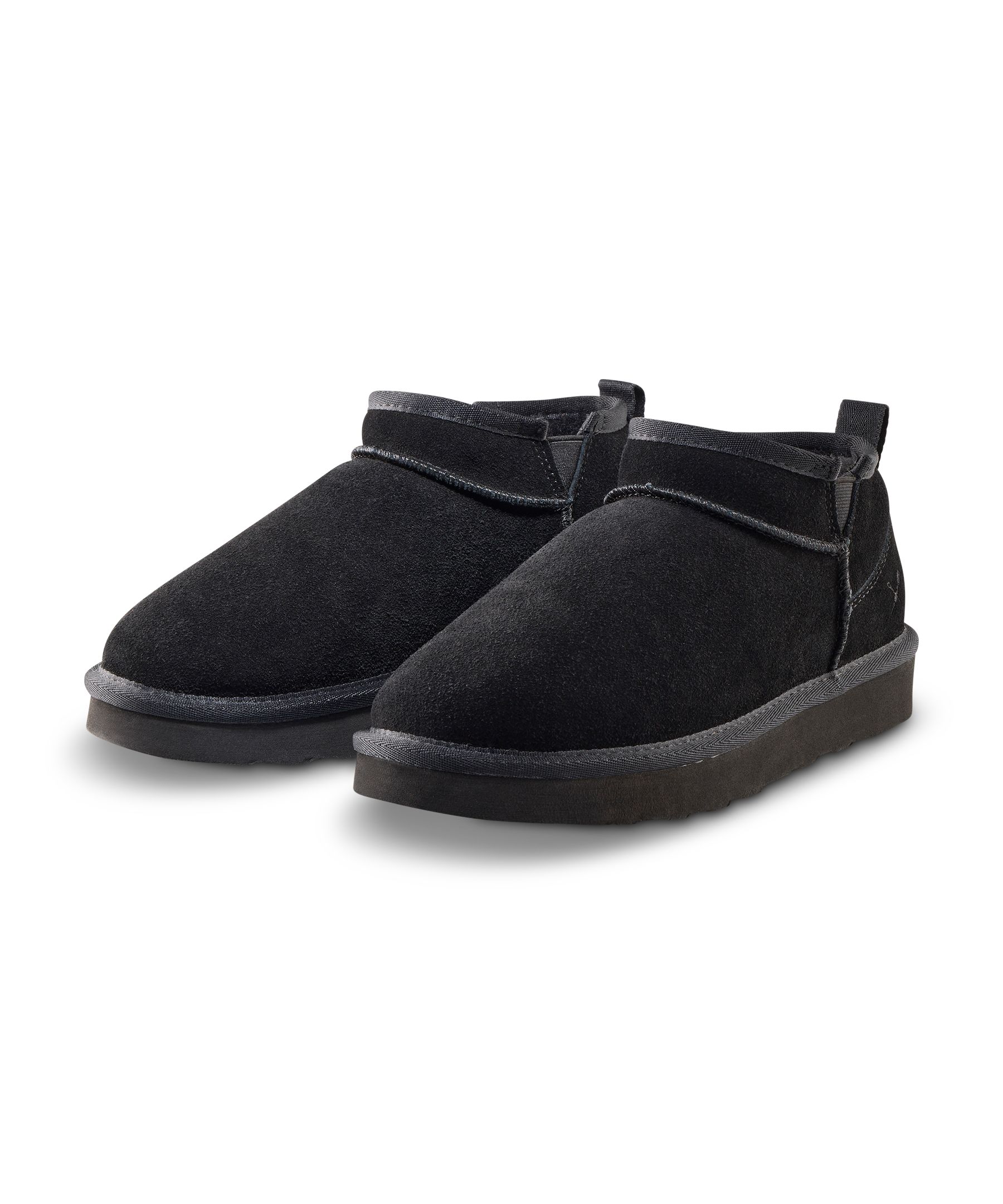 Bottes basses à enfiler en suède confortables pour femmes, Denver Hayes
