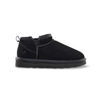 Denver Hayes Women's Cozy Low Suede Slip-On Boots