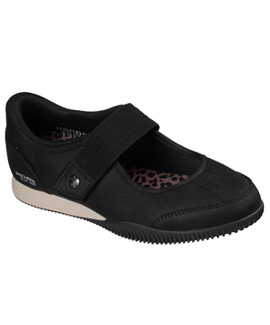 Chaussures Mary Jane à enfiler en cuir végane pour femmes, Slip-ins, Bob Starlight, Skechers