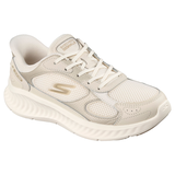 Chaussures de sport à enfiler pour femmes, Slip-ins, Go Walk Now Aura, Skechers Front_Three_Fourths_Angled_Right