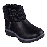 Bottes à enfiler rabattables en tricot à coupe décontractée pour femmes, Slip-ins, Easy Go, Skechers