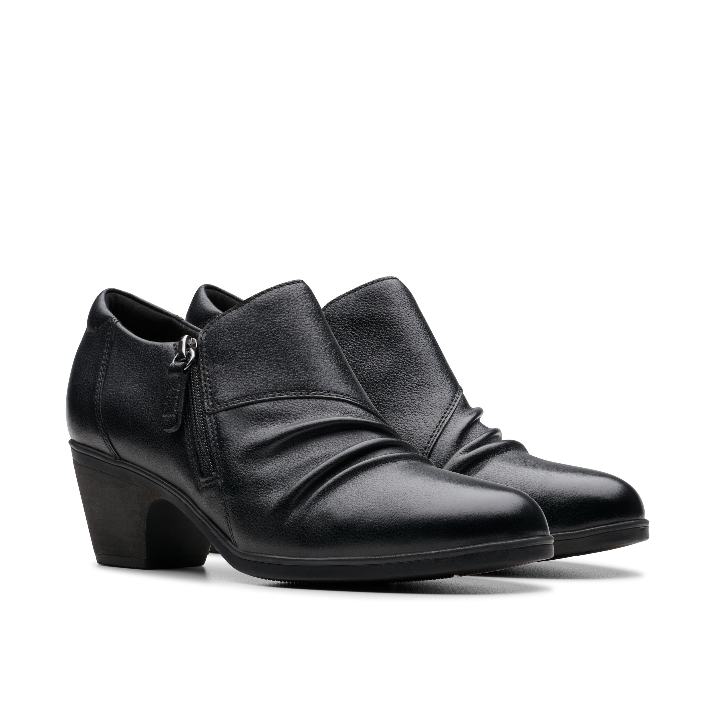 Clarks Women's Emily 2 Braley Leather Booties