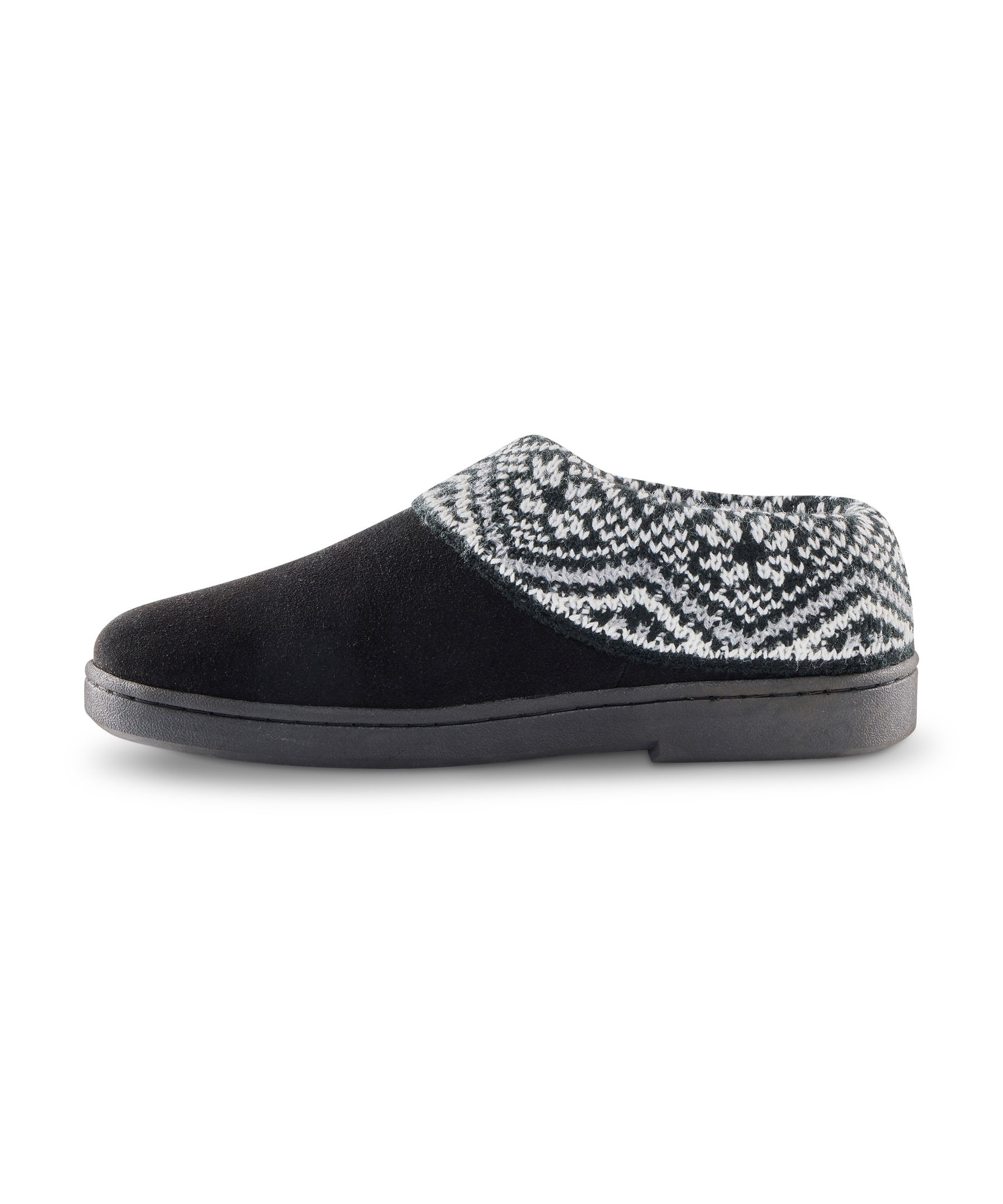 WindRiver Women's Suede Sweater Clog Slippers
